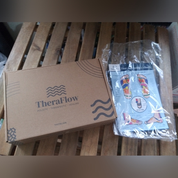 Foot Reflexology Chart with Theraflow Box - Picture 3 of 3